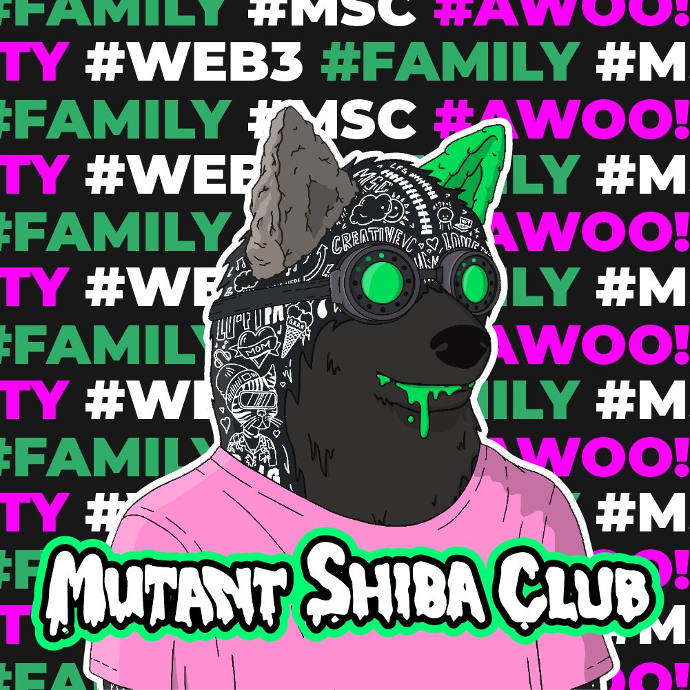 tsugetsu's tweet photo. 💎✋👉 @MutantShibaClub 🚀 #awoo 💚

#MutantShibaClub #MSC #NFT #NFTCommunity #NFTs https://t.co/0zdHeXR7lT