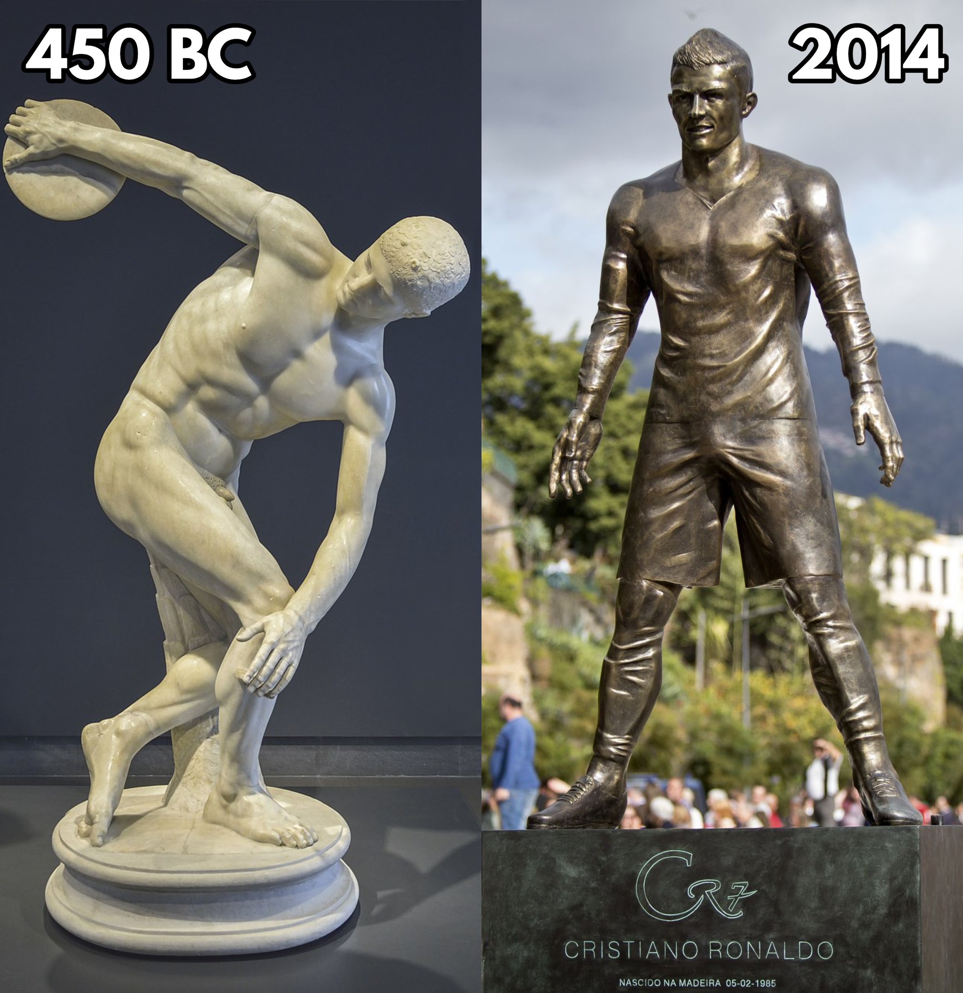The popularity and worship of sports stars is nothing new - in the 21st century it's footballers and