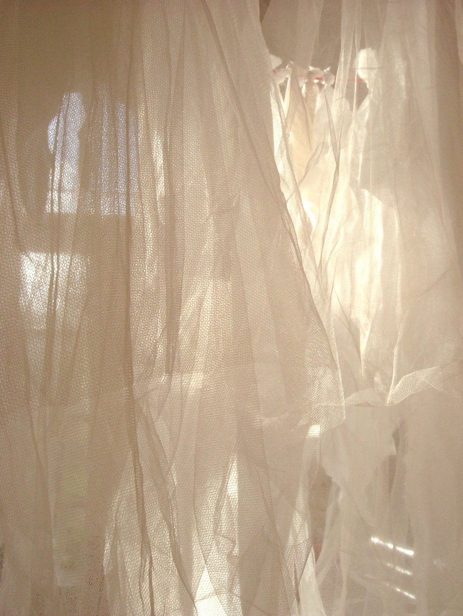 sloeginny's tweet photo. Veil, 2006 
#installationart #conceptualtextileart #womensart  #artscouncilengland https://t.co/7Tq45WtNNk