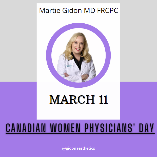 GidonAesthetics's tweet image. Canadian Women Physicians’ Day
We’ve come a long way since 1875 when the first Canadian woman physician was allowed to practice medicine in Canada.
Now, at least 50% of medical students are female.
#GidonAesthetics #cosmeticdermatologytoronto  #FRCPC #FAAD #DABD #WomenDocsCAN.