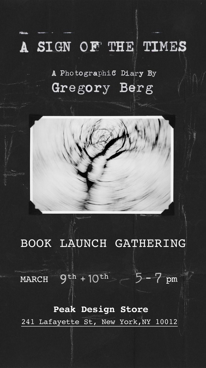 gbergphoto's tweet photo. Utilizing the technology that web3 provides can truly break down institutions. 

Publishers told me I was insane for speaking about my abuse ridden childhood in a photobook format, so I took my own route. I am thankful for web3 and thankful for solidity. If you don’t know what the hell I’m talking about, I released a token-gated version of my photographic diary about seven months ago to help fund the production of hundreds of physicals. 

It was received so well here in this strange NFT world and we sold out in a day. Check out the link below for more information and please come to my show this week if you’re in New York City.