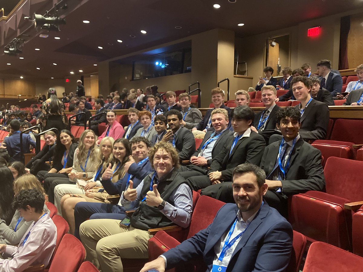 And we’re off! STATE DECA has begun!