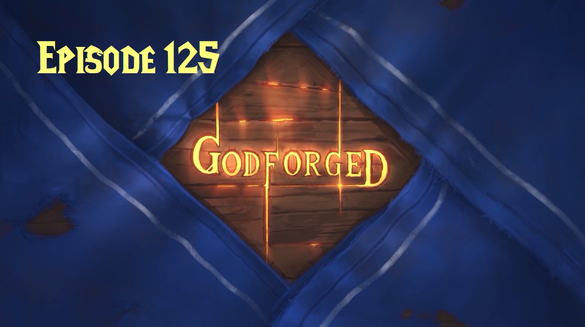 There are just 3 episodes of Godforged remaining. The Battle of Cloudsreach continues in 50 minutes! Link below. @dexbonus @Tomato_Gaming @breebunn @ShayneHawke @OldLady_Gamer @Strippin