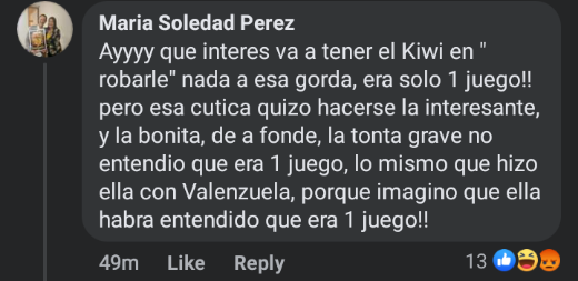 ModoAlfa's tweet photo. @SoledadPerezAct atacando a @pamelita_leiva porque sí...y justificando lo que hizo el #Kiwi...
Y se hace la "feminista" jajaja

Qué chucha?

#ALERTA 
#8M2023
#8M https://t.co/LFU6T4LcXM