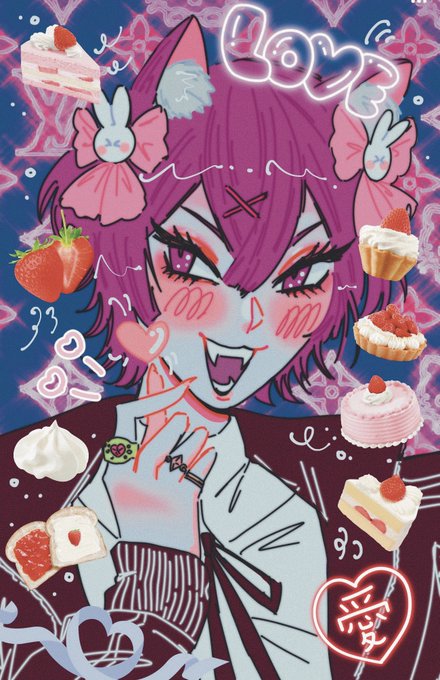 「獣娘 ショートケーキ」のTwitter画像/イラスト(人気順)｜2ページ目