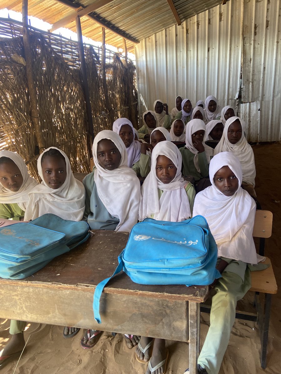 Together with <a href="/IloProspects/">ILO Prospects</a>, <a href="/UNHCRinSudan/">UNHCR Sudan</a>, <a href="/UNICEFSudan/">UNICEF Sudan - اليونيسف في السودان</a> welcomed delegates from <a href="/NLinSudan/">NLinSudan</a> to visit East Darfur &amp; see how education, protection &amp; WASH transformed lives of displaced children &amp; host communities!
 
Thanks #Netherlands🇳🇱for your generous support of #PROSPECTS!