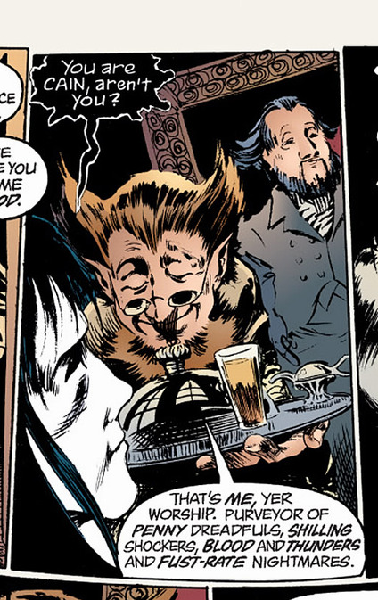 SalemaRu's tweet photo. Sandman's Cain: the man with complicated aura, loyal, egotistic, abusive because of myth that looks like psychosis he gave up to fight, personification of mystery, little ambitions
Any Sandman's sequels: he's just a jerk (constantly going out of Dreaming cause of own stupidity)) https://t.co/DxU9tDIzBe