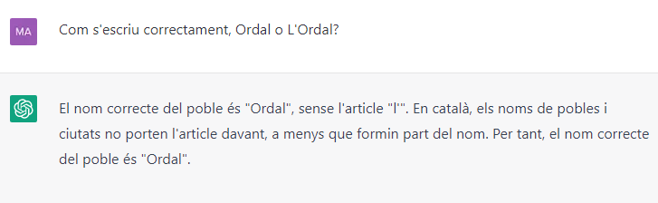 El ChatGPT d'<a href="/OpenAI/">OpenAI</a> ho té clar!