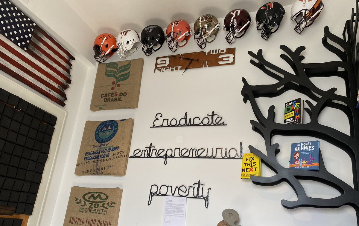 Mike Michalowicz (@mikemichalowicz) on Twitter photo Put the helmets up in my office. <a href="/HokiesFB/">Virginia Tech Football</a> <a href="/CoachPryVT/">Brent Pry</a> <a href="/hokiesports/">HokieSports</a> <a href="/SonsofSatVT/">Sons of Saturday Podcast</a> Put the helmets up in my office. <a href="/HokiesFB/">Virginia Tech Football</a> <a href="/CoachPryVT/">Brent Pry</a> <a href="/hokiesports/">HokieSports</a> <a href="/SonsofSatVT/">Sons of Saturday Podcast</a>