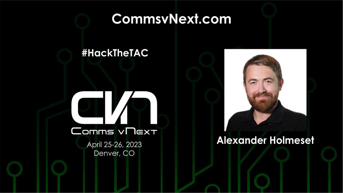 AlexHolmeset's tweet photo. ESTA ok and flight booked! So looking forward to speak at @CommsvNext in the end of April. Any of my followers that will be there?
https://t.co/RWpUO9dIUq
#MVPBuzz #MicrosoftTeams #HackTheTAC https://t.co/0eVbjHkFEL