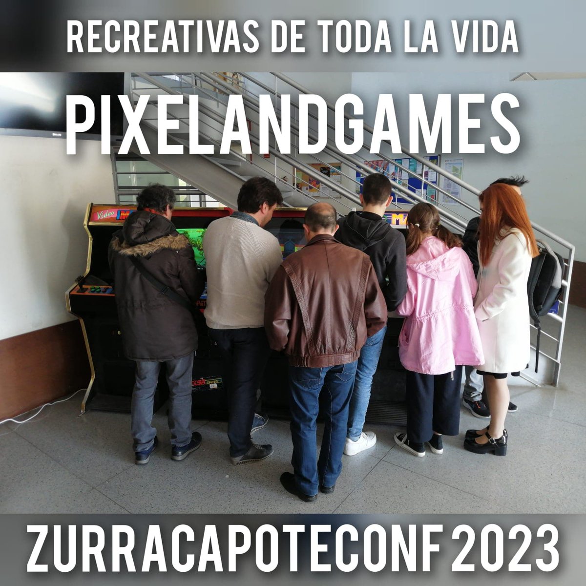 PixelandGames (@pixelandgames) on Twitter photo Gracias ZURRACAPOTECONF 2023 por confiar un año más en PIXELANDGAMES... Que gusto da ver nuestras maquinitas de toda la vida dándolo todo🤭😍🕹️🙋🏻♂️🕹️😍🕹️🙋🏻♂️🕹️🕹️🙋🏻♂️<a href="/zurracapoteconf/">zurracapoteconf</a> Gracias ZURRACAPOTECONF 2023 por confiar un año más en PIXELANDGAMES... Que gusto da ver nuestras maquinitas de toda la vida dándolo todo🤭😍🕹️🙋🏻♂️🕹️😍🕹️🙋🏻♂️🕹️🕹️🙋🏻♂️<a href="/zurracapoteconf/">zurracapoteconf</a>
