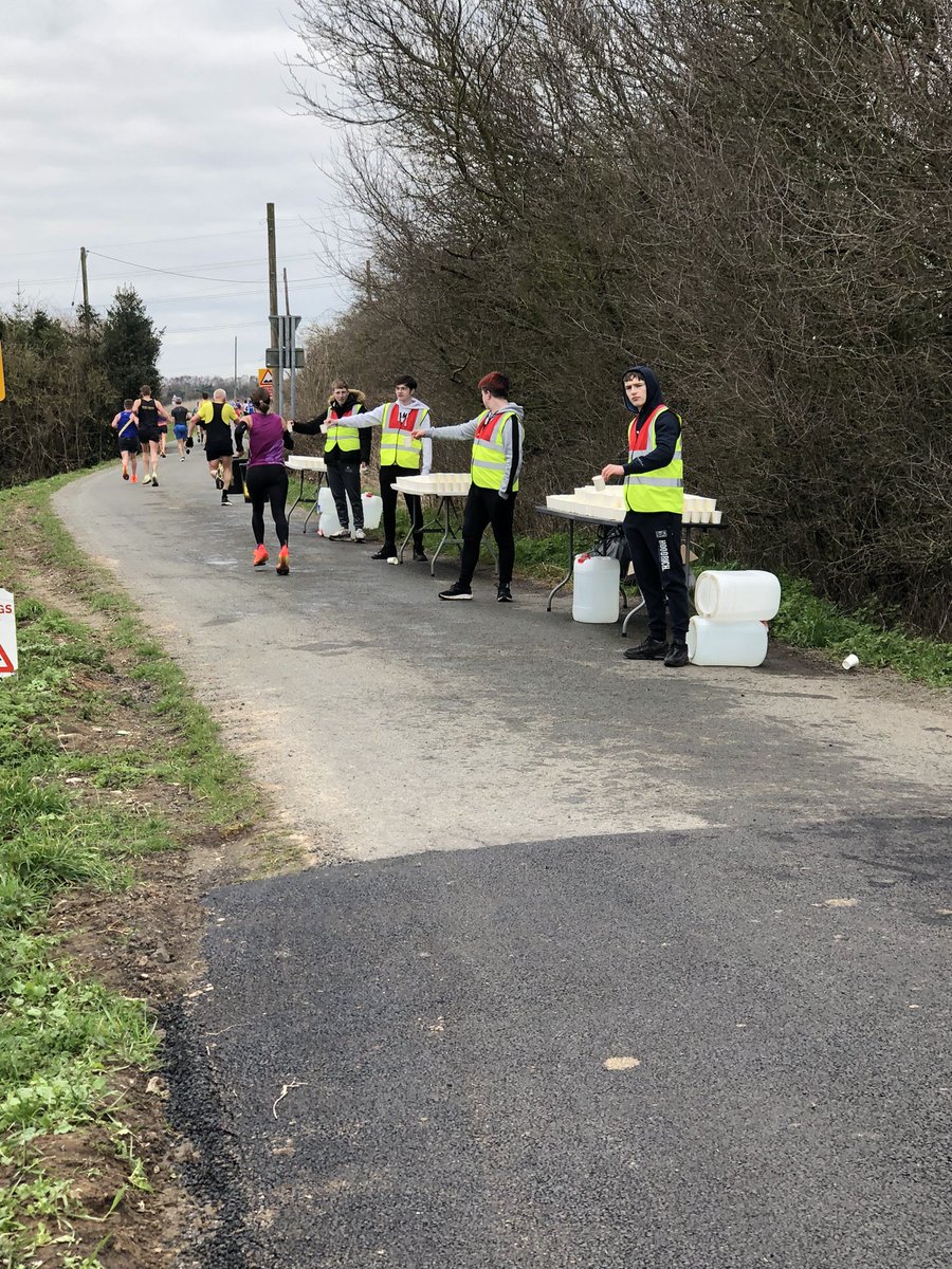 Well done to our L2 Sport and L3 Uniformed a service students who volunteered at mile 10 water station today <a href="/Tape2TapeEvents/">Tape2Tape Events</a>