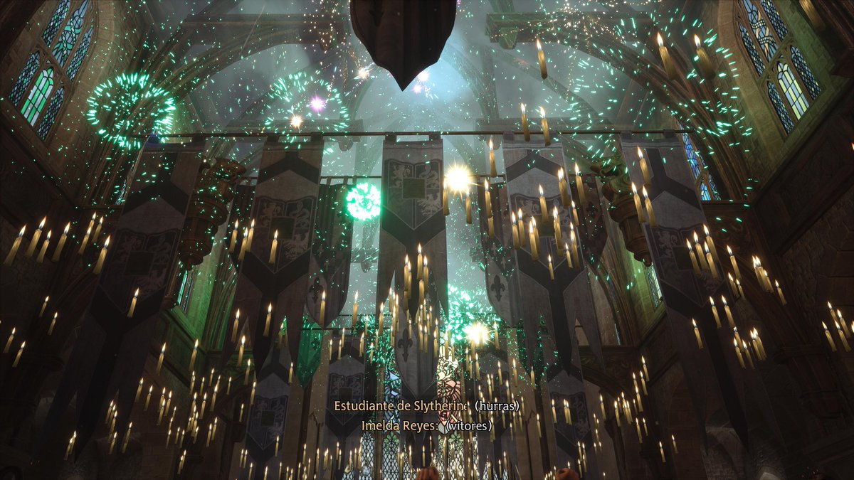 alba_lafu's tweet photo. Pues eso sería todo, señores. #HogwartLegacy #Slytherin https://t.co/99RZx9vnmE