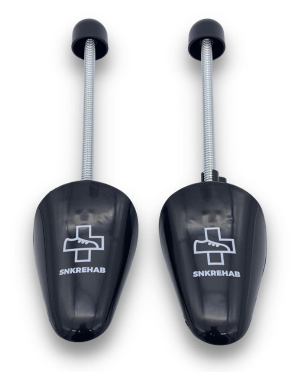 Snkrehab's Shoe Trees &amp; Crease Protectors are designed to keep your shoes in pristine condition! These essential tools are made with high-quality materials, ensuring they are durable and will extend the life of your shoes! 

#snkrehab #shoetrees  #shoecleaner #SNEAKER