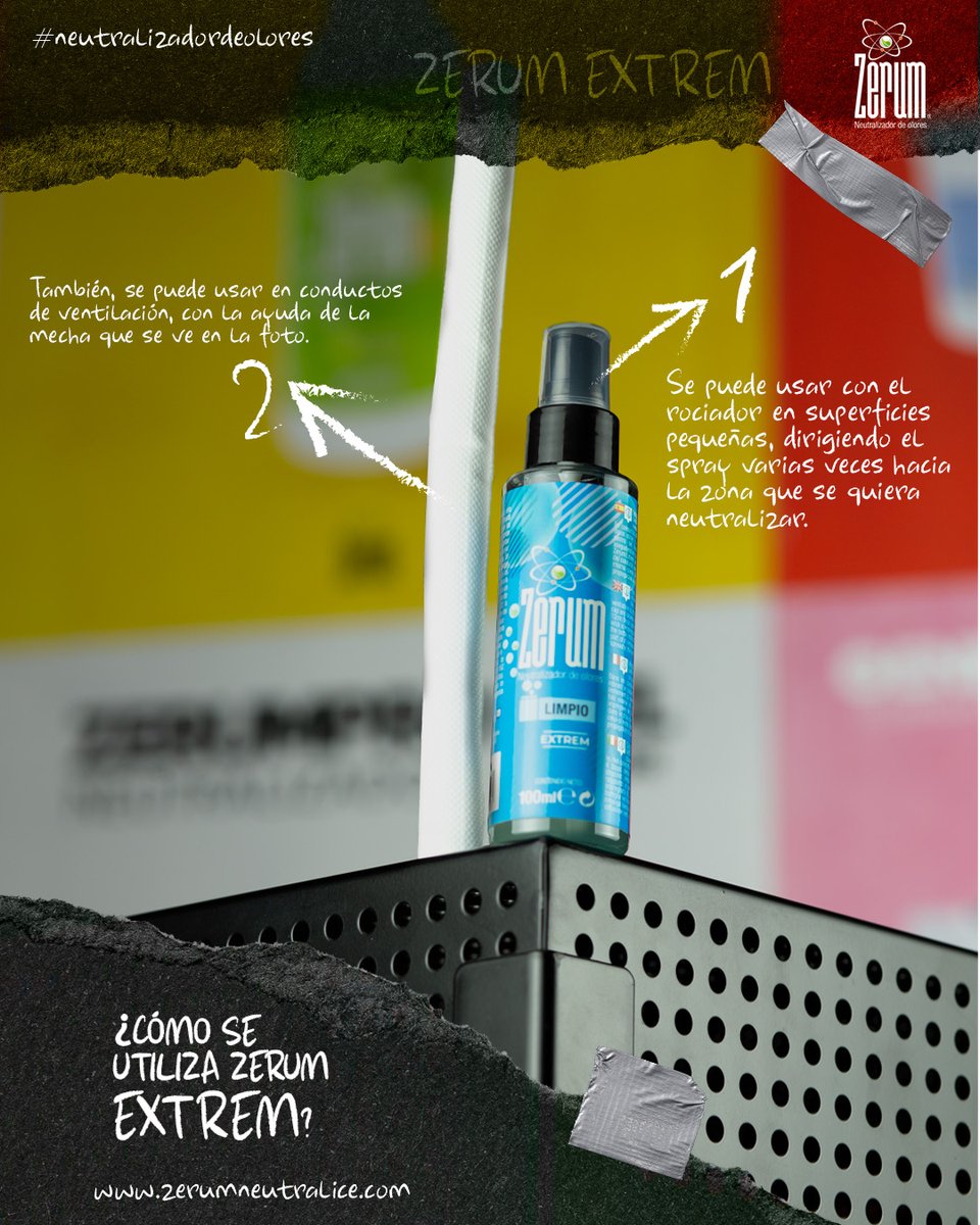 ZerumNeutralice's tweet photo. ¿ESTÁS CANSADO DE LUCHAR CONTRA ESOS OLORES? 🔥 ¡Deja de hacer esto si quieres neutralizarlo de verdad! 👊💥
Descubre el poder de #zerumextrem y olvídate de los ambientadores convencionales.
#zerum #new #zerumneutralice #fragancias #smell #summ #whosale #sinolorer #zerumspray https://t.co/nh2OPWEdky