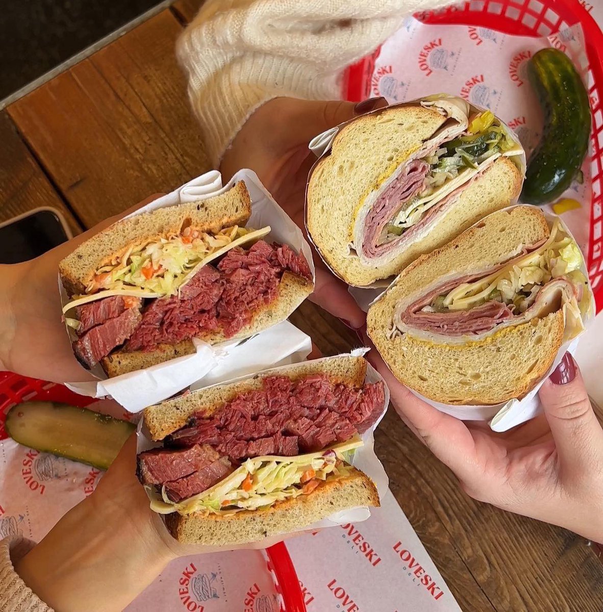 OriginalNFV's tweet photo. RP #Loveski #Deli #Napa
✨Lunch for Two✨ The Tribute + Jew-seppe are looking especially delicious today… 🤤
#LoveskiDeli #lunch #delisandwich #oxbowpublicmarket @OxbowPubMarket
📷 #getemmabelly https://t.co/4HtcGfJfsx