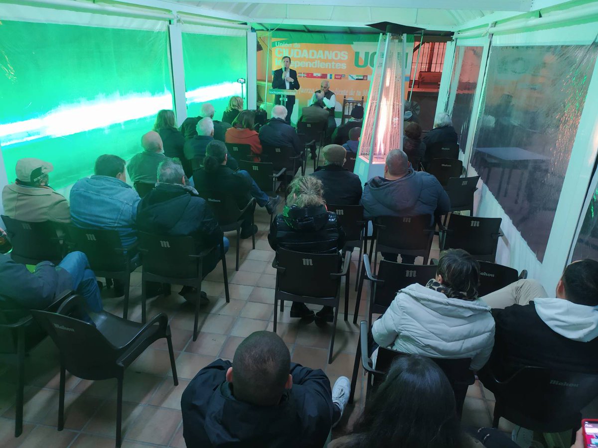 Ha sido un honor presentar la Agrupación de UCIN de Valdemorillo (Madrid). Gracias a Bernardino y a nuestro candidato a la Alcaldía Manolo Moreno.