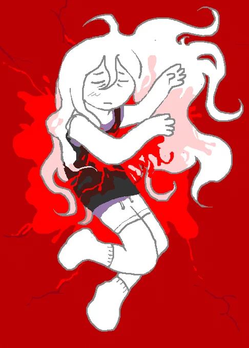 (blood)n25 homestuck / sburb AU...for many reasons i think kanade should be the first to ascend . this was going to be funny but then it wasnt#prsk_FA (1/3) 