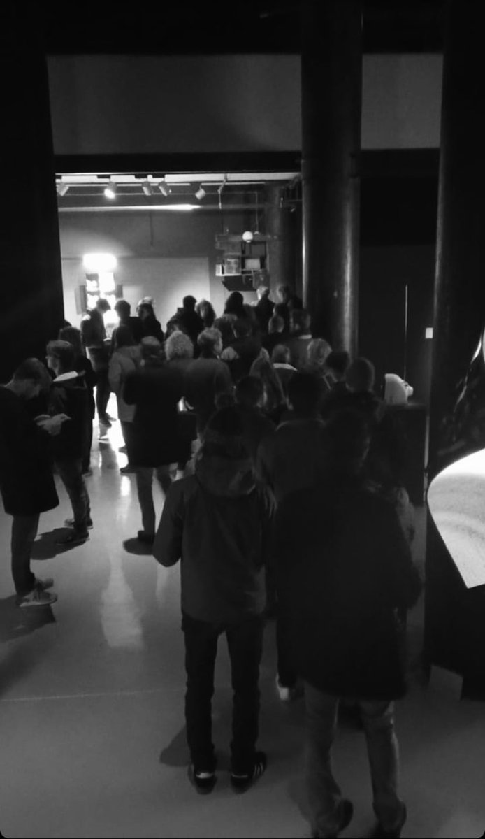 🥲 thanks everyone who came yesterday to ‘V2_’ in Rotterdam to experience our VESTIBULAR_1 with @MarcMarzenit