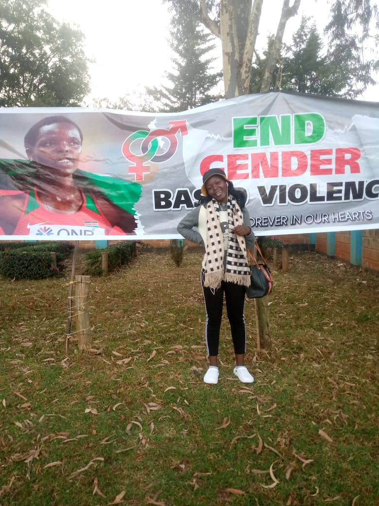 EuleriaJ's tweet photo. No life should be lost through another's person brutality,no one is supposed to illtreat and make someone else living uncomfortable,today we stood together with the Tirop Angels in commemoration of Agnes Tìrop,theme-end GBV @ASBELKEMBOI7 @NGECKenya  @kevolwe_godfrey @GBVnet https://t.co/r5htLAVfqY