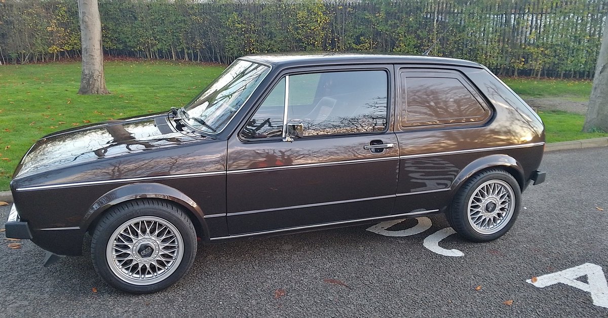 Come on summer hurry up #mk1golf #vw #bbs #cartwitter #browncarofftheday #80s