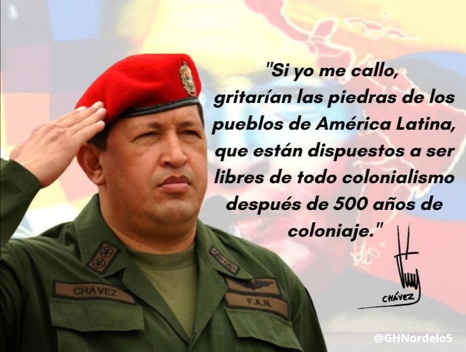¡Chávez en el corazón de América Latina! #YoSoyChavez  #ChavezVive #CDRCuba
🇻🇪🇨🇺