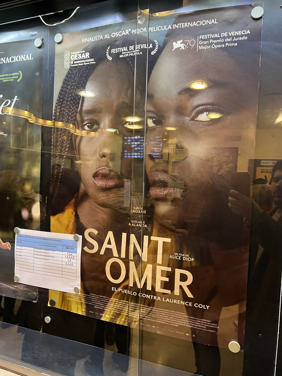 Bestialidad de película #SaintOmer 
Un 10 💖