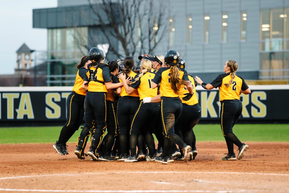 Wichita State Softball on Twitter "Sunday dub walkoff style 😎"