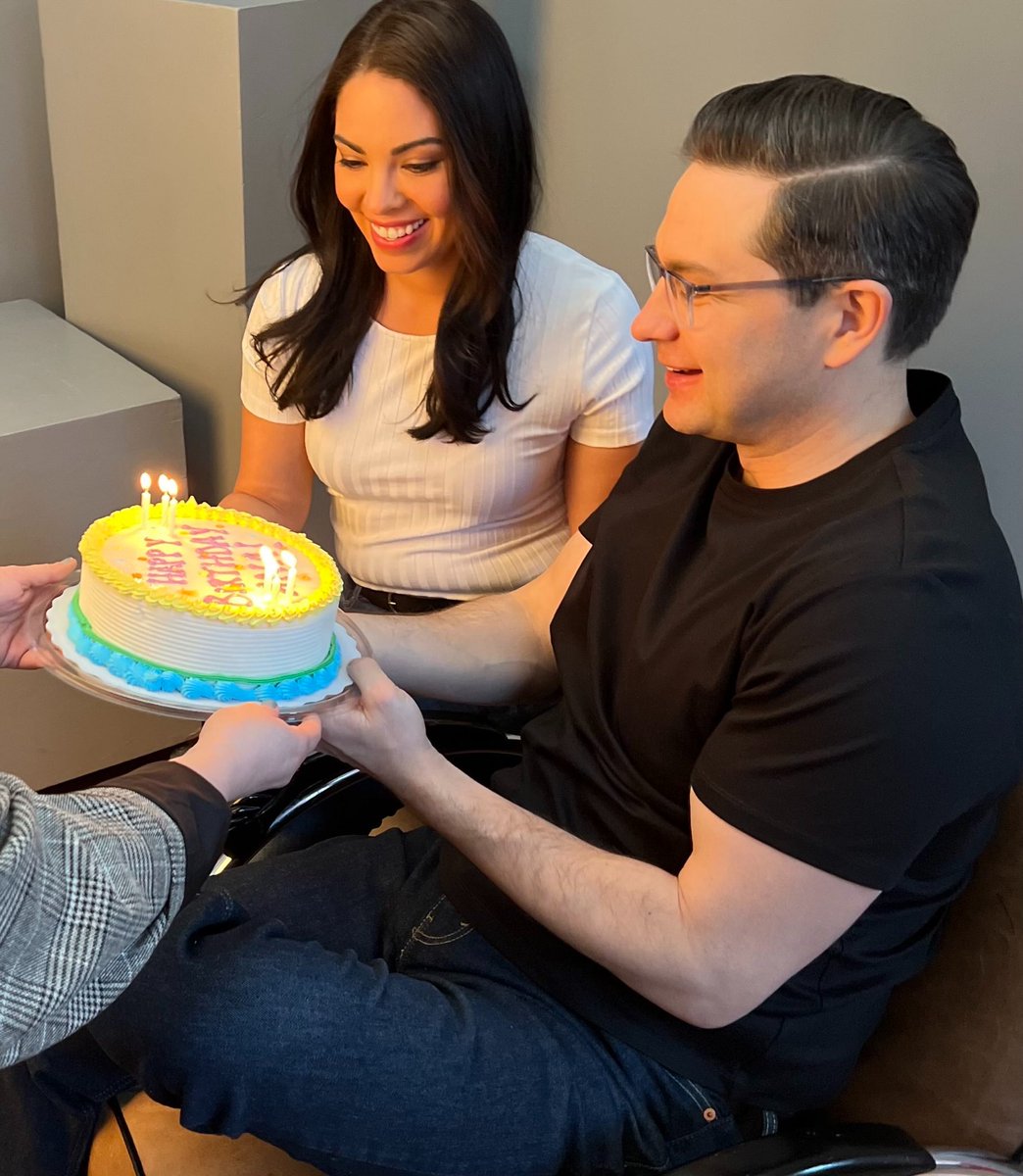 PierrePoilievre's tweet image. BREAKING: The smart, strong, hot, fierce, charming and perfect Anaida Poilievre Galindo completes another full tour around the sun.

Happy birthday, pretty woman.