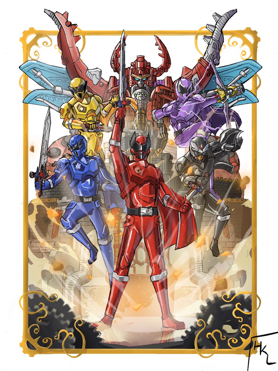 ohsama sentai kingohger 

i've watched the first episode, it's awesome 

#王様戦隊キングオージャー
 #supersentai #powerrangers #ohsamasentaikingohger #tokusatsu