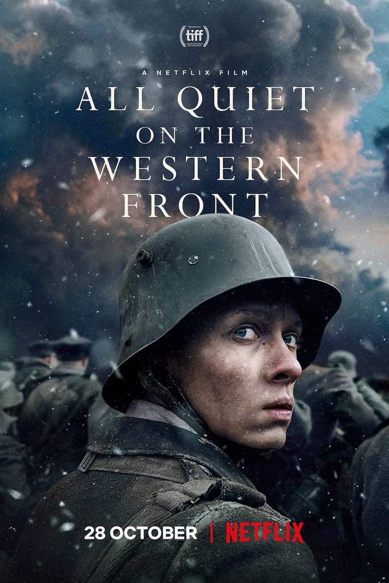 #NowWatching All Quiet on the Western Front. Has anyone seen this @netflix film? @allquietmovie #FilmTwitter #worldwar1 #German #Netflix