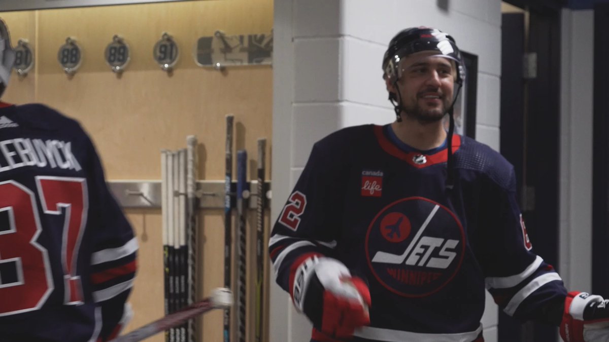 The Winnipeg Jets Old Jersey