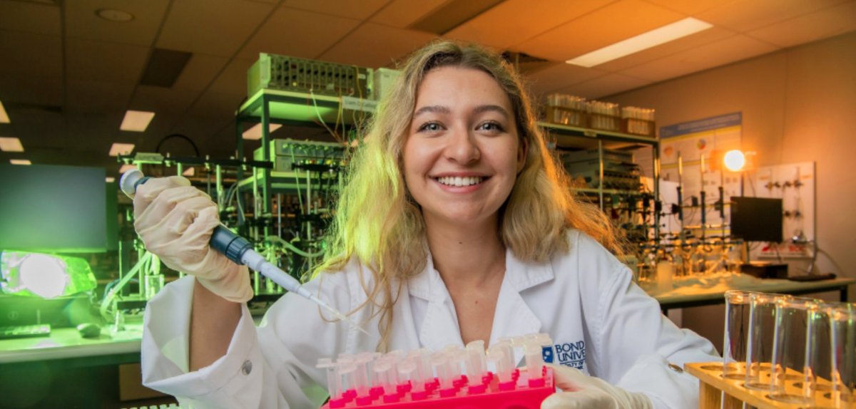 BondUniNews's tweet photo. Sarah Tynan makes history as the first Bond University student to be accepted into the esteemed Amgen Scholars Program at Melbourne University 👏👉
https://t.co/IuVYnruErd https://t.co/4uVRKZiICr