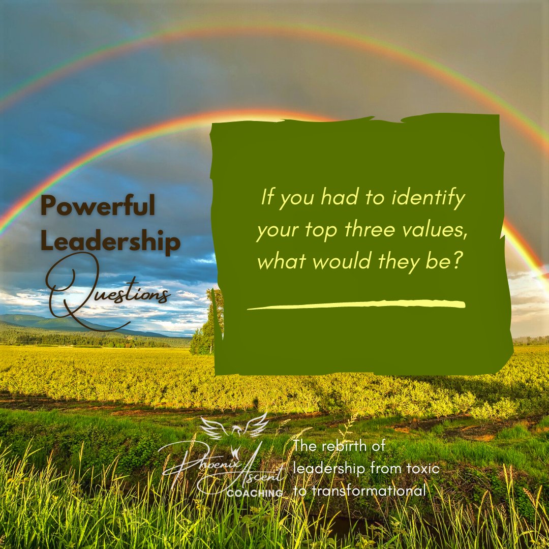 If you had to identify your top three values, what would they be? - Powerful Leadership Questions
#leadership #leadershipdevelopment #leadershipdevelopmentcoaching #coach #coaching #leadershipcoaching #leadershipcoach #questions #question #questionschallenge #top #three #values