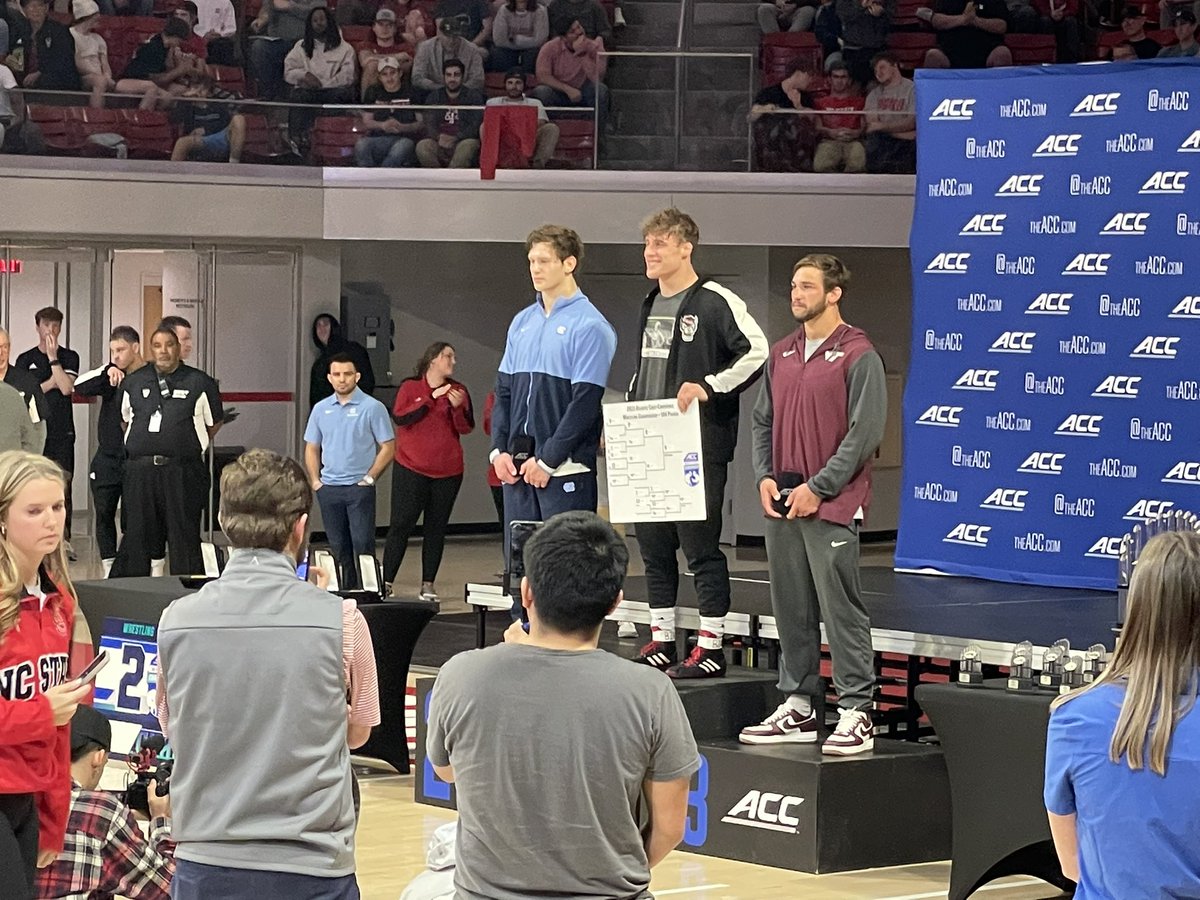 @hoagieboyhidlay got another one #ncstatewrestling #WolfPack #accchampionships