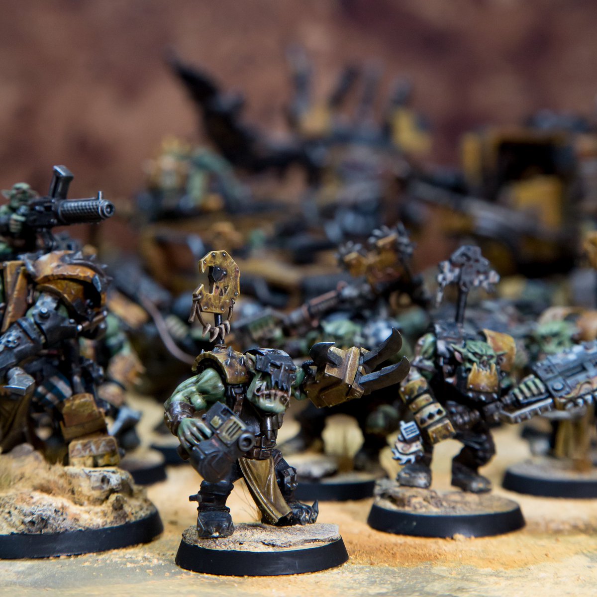 BC_Darrko's tweet photo. Photo dump from my @arc40k 2023 army
#arc40k #arcarmychallenge #orks #speedfreeks
#warhammer40k #miniaturepainting #paintingwarhammer #thegreentide #paintingwarhammer40k #paintingorks #gorkamorka #mork #gork #badmoon #badmoons https://t.co/7ANuiak2ok
