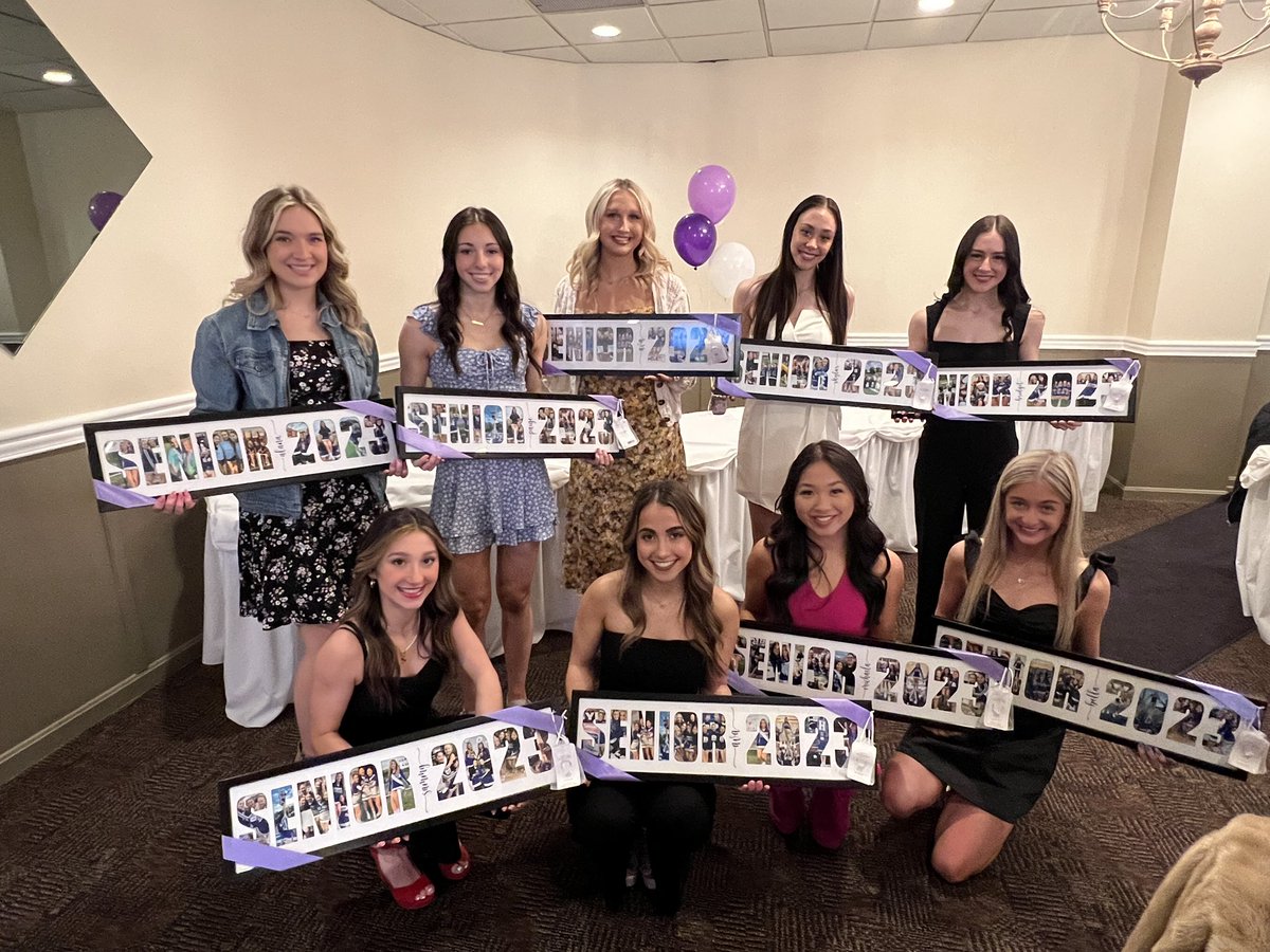 End of the season banquet was an amazing way to wrap up the 2022-2023 season! 💜🤍  Congrats again &amp; best of luck to all our seniors! 📣