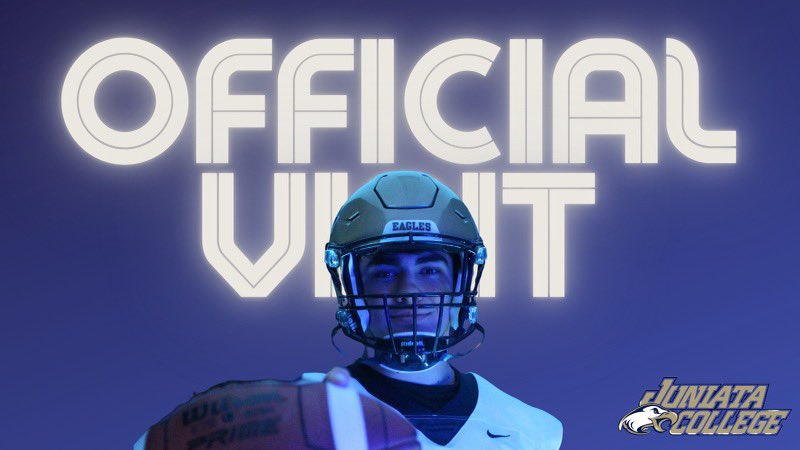 SamGunning68's tweet photo. I had a great time visiting @JuniataFootball! Thanks to @CoachOLTread for inviting me. I had a great time seeing the campus and talking to the coaches. 
@mildawg37 
@NorthernFootbll https://t.co/kZD2JpMqxB