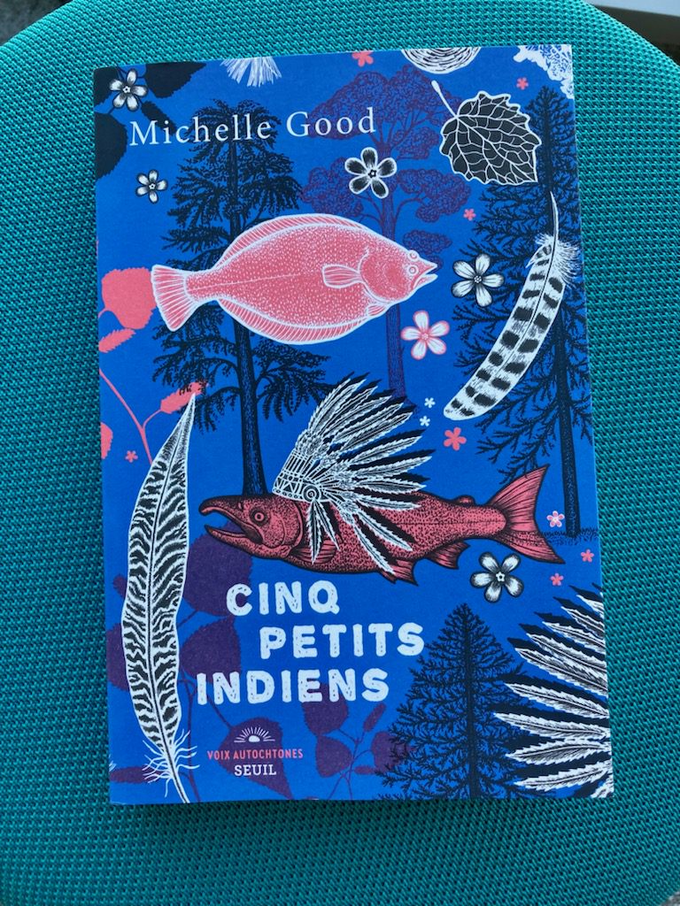 At the Montreal Airport heading to Paris for the launch of the French translation of Five Little Indians as well as the new Indigenous Voices imprint. FLI/CPI is the first book it is publishing!