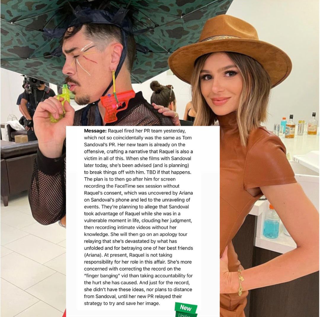thebravobabe_'s tweet photo. “The plan is to then go after him for screen recording the FaceTime sex session without Raquel’s consent, which was uncovered by Ariana on Sandovals phone and led to the unraveling of events.” #PumpRules https://t.co/J3G86lOOS0