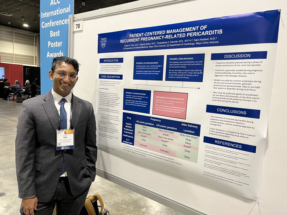 ⁦<a href="/SrekarRavi/">Srekar Ravi MD</a>⁩ In need of guidelines for pregnancy-related pericarditis