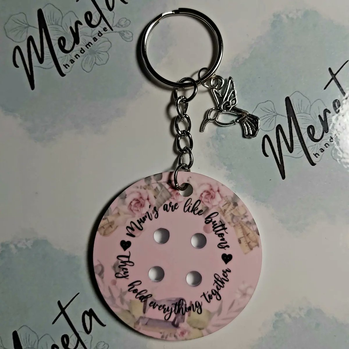 MeretaHandmade's tweet photo. Beautiful Mother's Day keyrings 💜 £2.50 each plus postage. https://t.co/Z7HJFZECAP