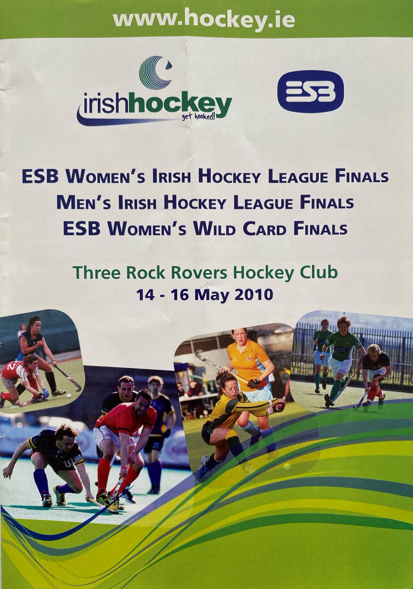 ProgrammesH's tweet photo. 2010 ESB Women's Irish Hockey League Finals; Railway Union / Hermes / Pegasus / Cork Harlequins https://t.co/ohW7cbOZtS