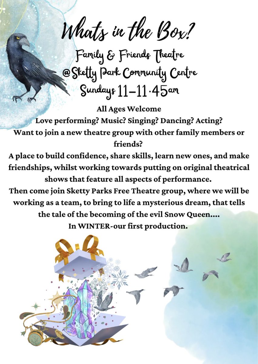 ImaginRay's tweet photo. Youth Theatre &amp; Family and Friends Theatre is free on Sundays at SkettyPark community centre
#theatre #community #YOUTH #SWANSEA #drama https://t.co/k9ICRdWfPt