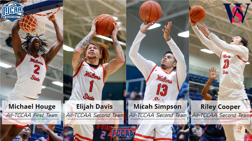 Walters State Athletics on Twitter "Congrats to our four Senators on