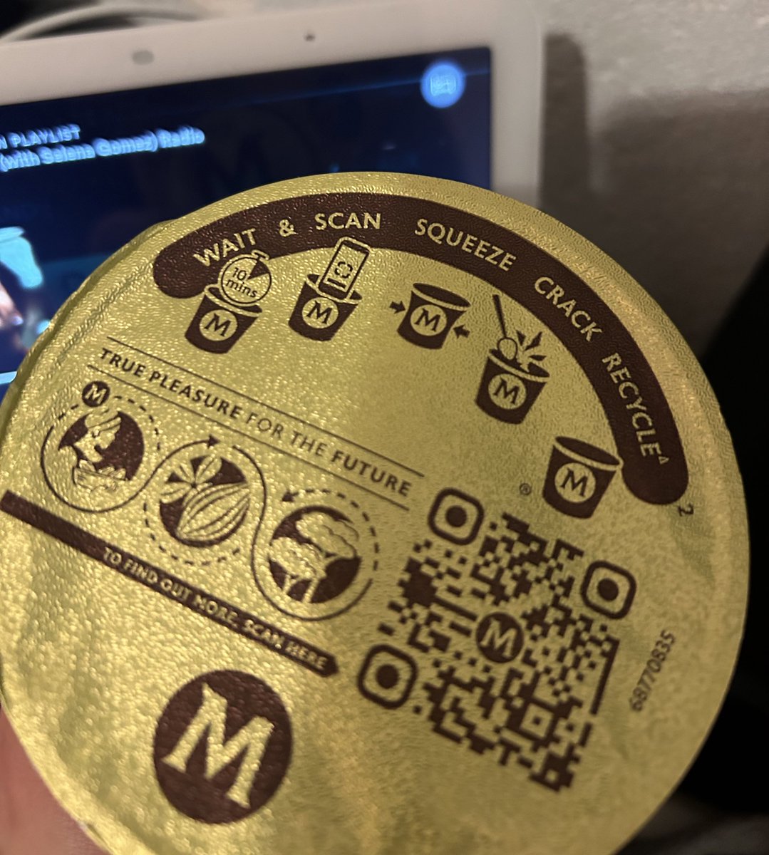 Je wilt dus zeggen dat ik NU nog 10 min moet wachten ?