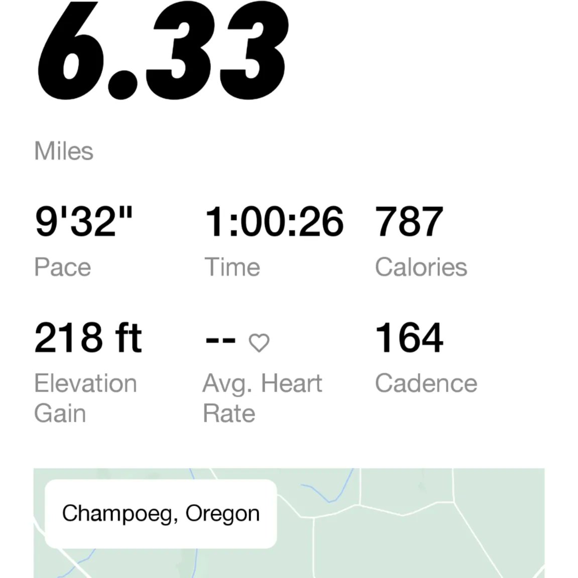 cubanoa1a's tweet photo. Champoeg 10K Race in the books! 🏃🌳🏞️ https://t.co/jRkGD1MpLY