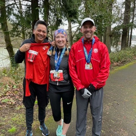 cubanoa1a's tweet photo. Champoeg 10K Race in the books! 🏃🌳🏞️ https://t.co/jRkGD1MpLY