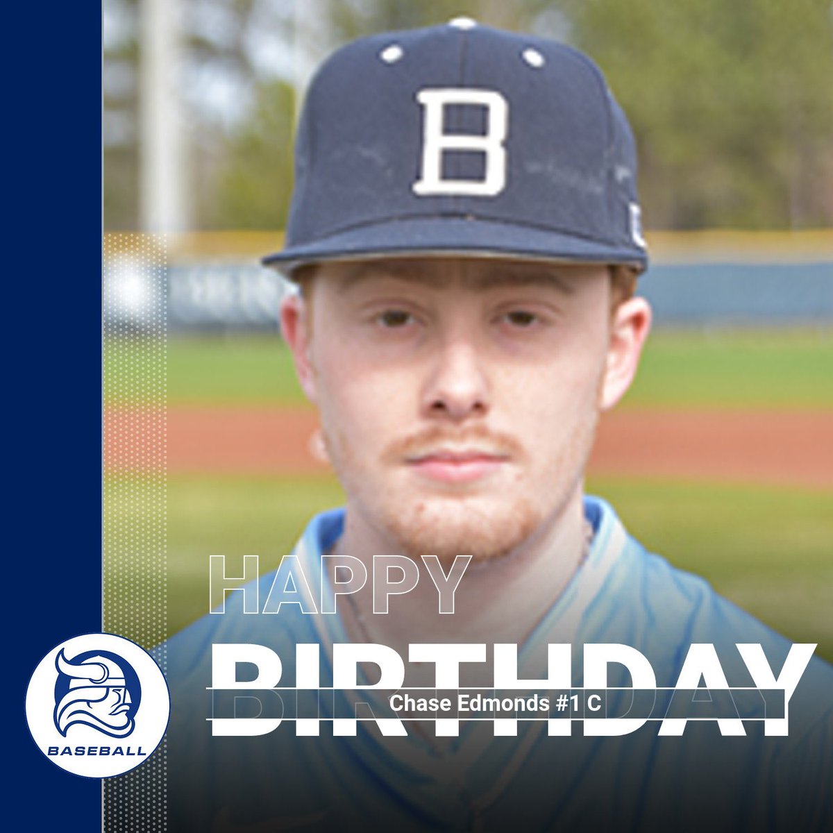 BC_Baseball's tweet photo. Want to wish a happy birthday to Freshman Catcher Chase Edmonds! https://t.co/MVo8dFIeo4