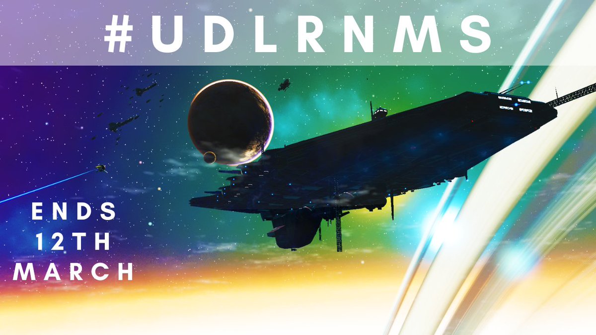 This week's theme challenge is #NoMansSky! 

Tag your NMS shots with #UDLRNMS and let us see your work! The shot below is by me (<a href="/itsphysicsjim/">Jim 🌈</a>) as I have so many to use, apologies! 🤣

We can't wait to see your shots! 🔥- Sammie

#VirtualPhotography 📸